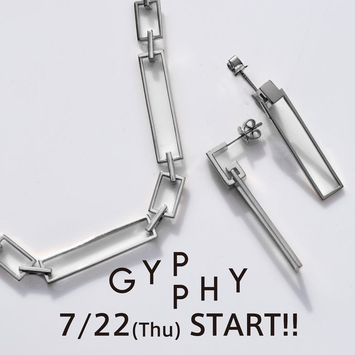 〈GYPPHY/ジプフィー〉取扱スタート！