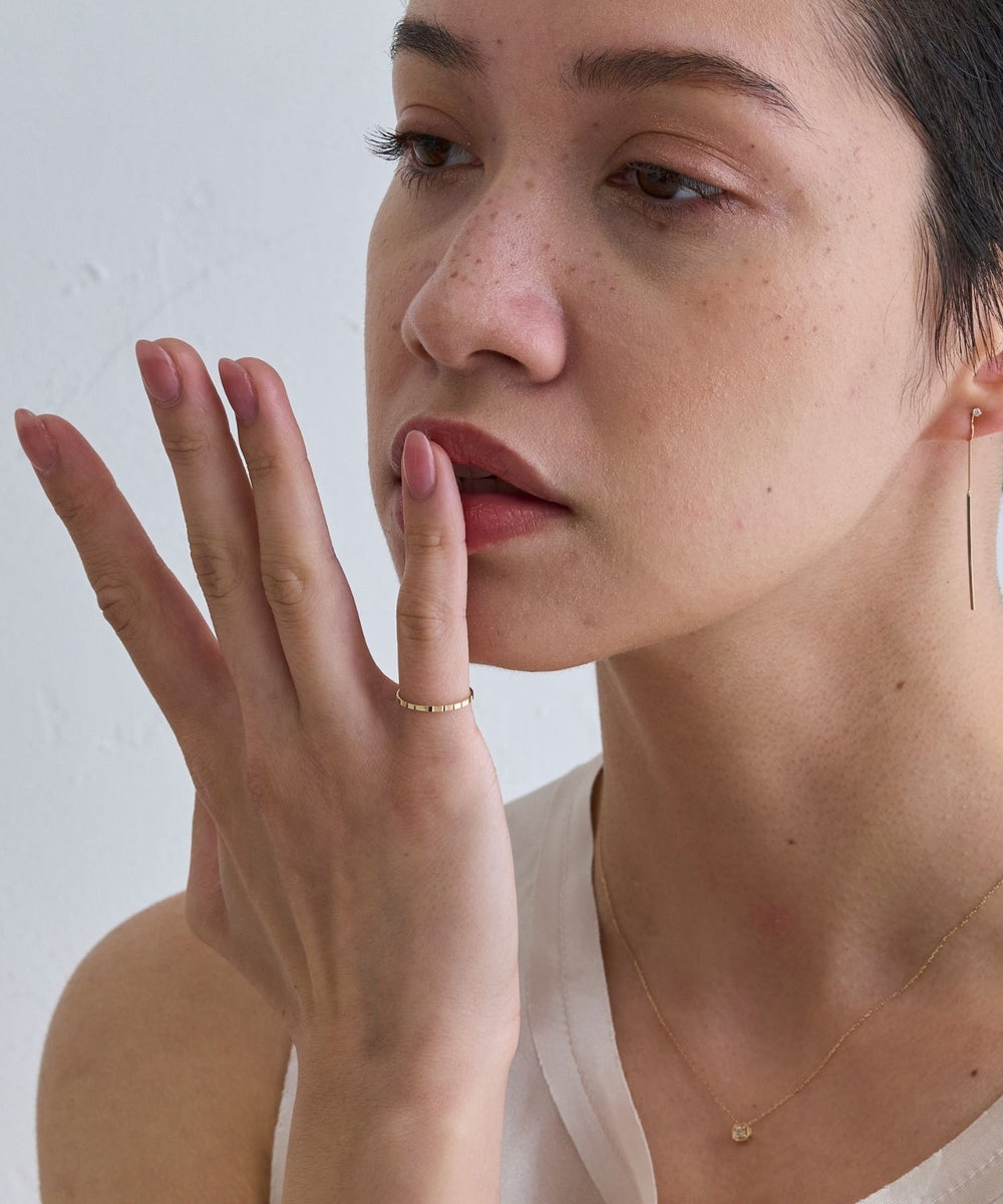 JUPITER/ジュピター】tileリング(ピンキー)| K10 | リング |ディア