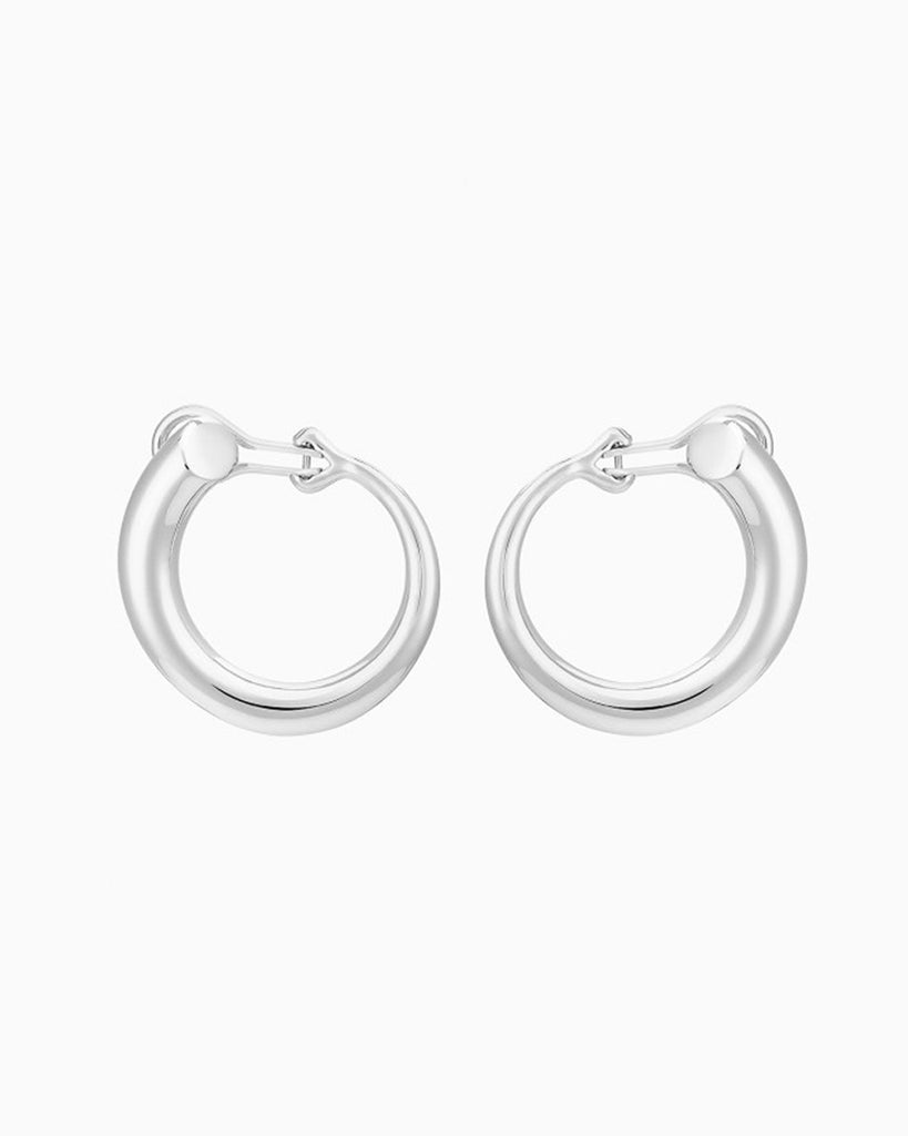 Monie large earrings(SV)-Dearium(ディアリウム)