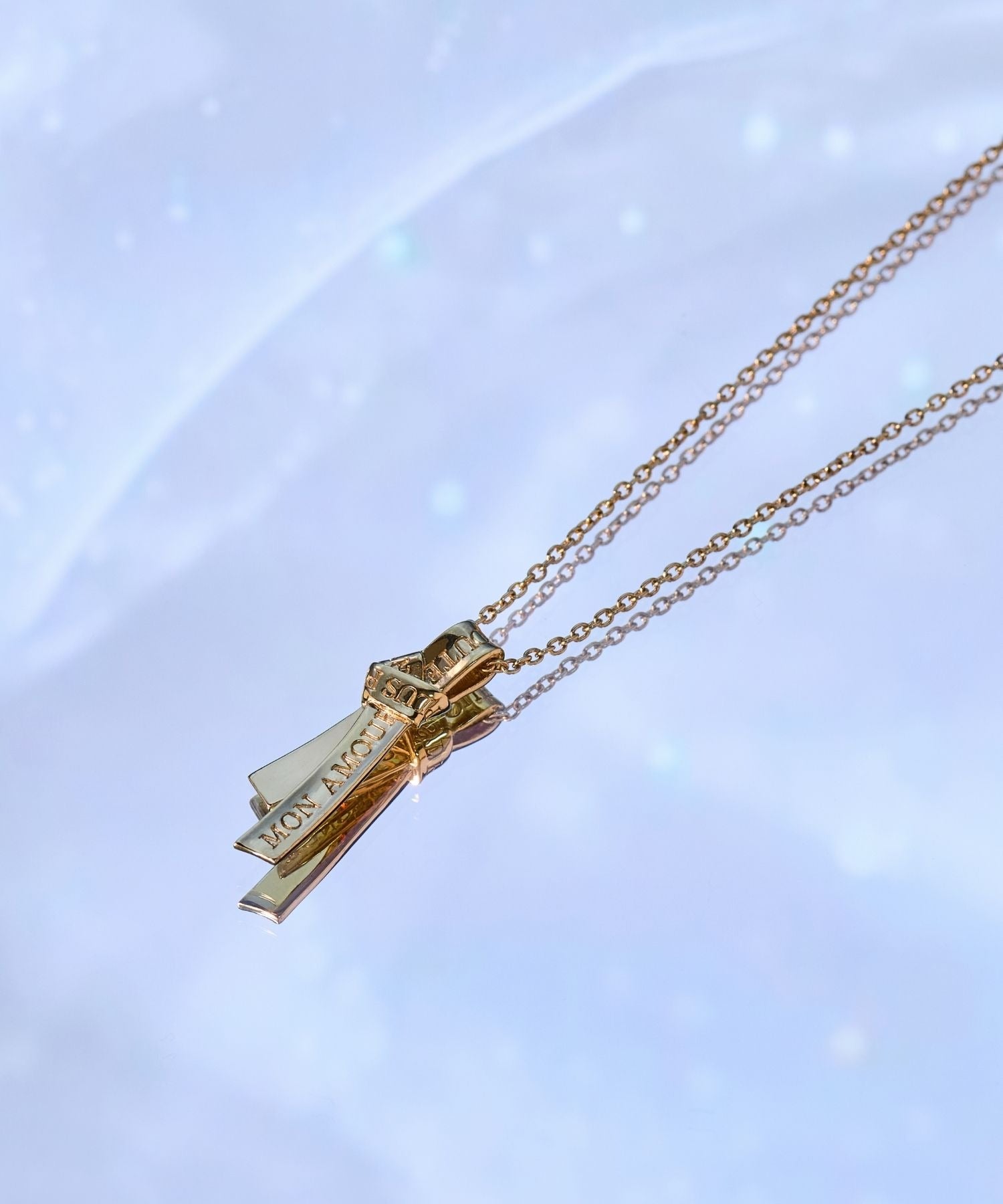 JUPITER/ジュピター tie ribbonネックレス(gold)|ディアリウム – Dearium