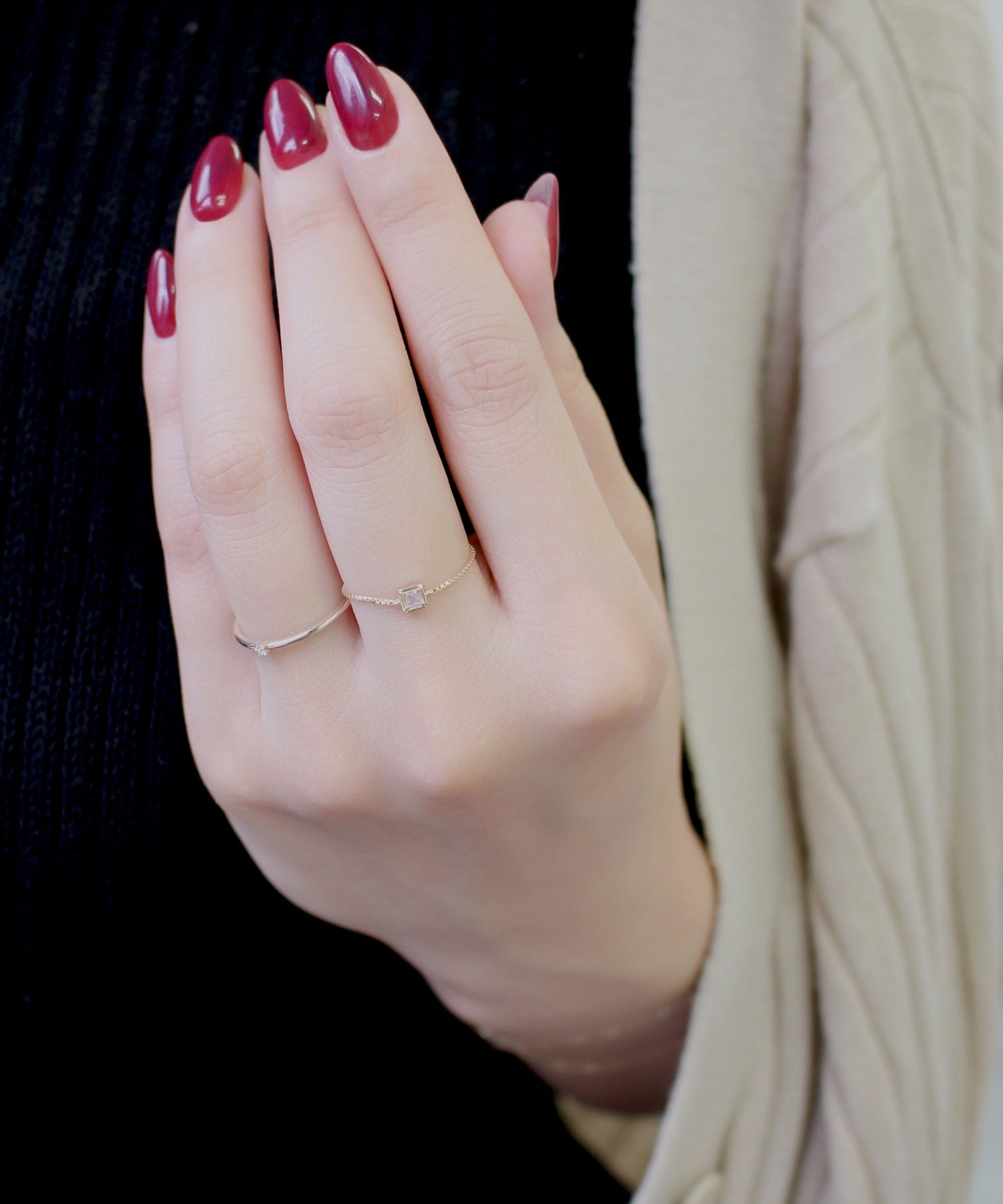 公式】誕生石ジュエリー/facetリング/JUPITER/ゴールド – Dearium