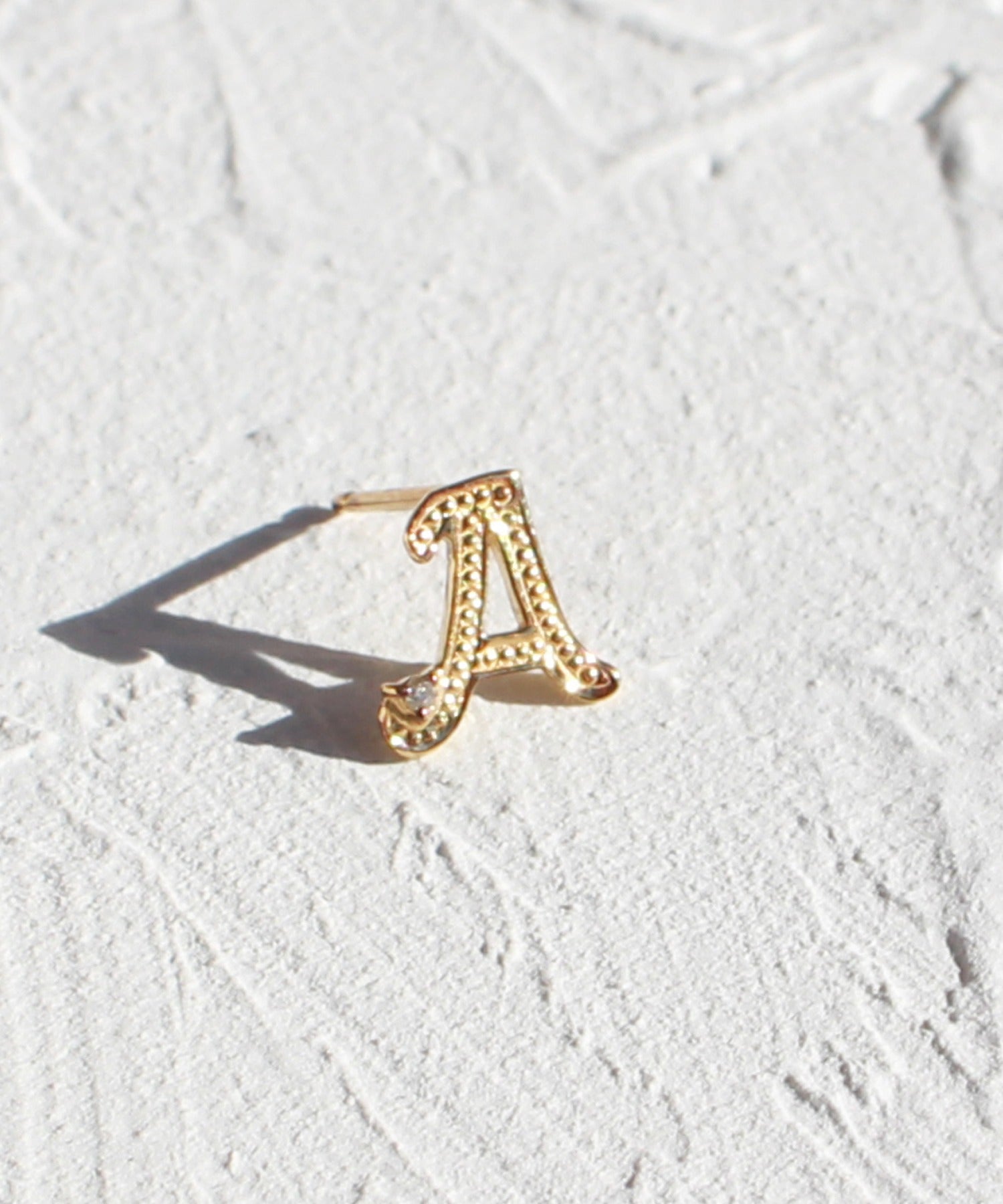 JUPITER/ジュピター assert イニシャルピアス(0.5ペア)|ダイヤモンド