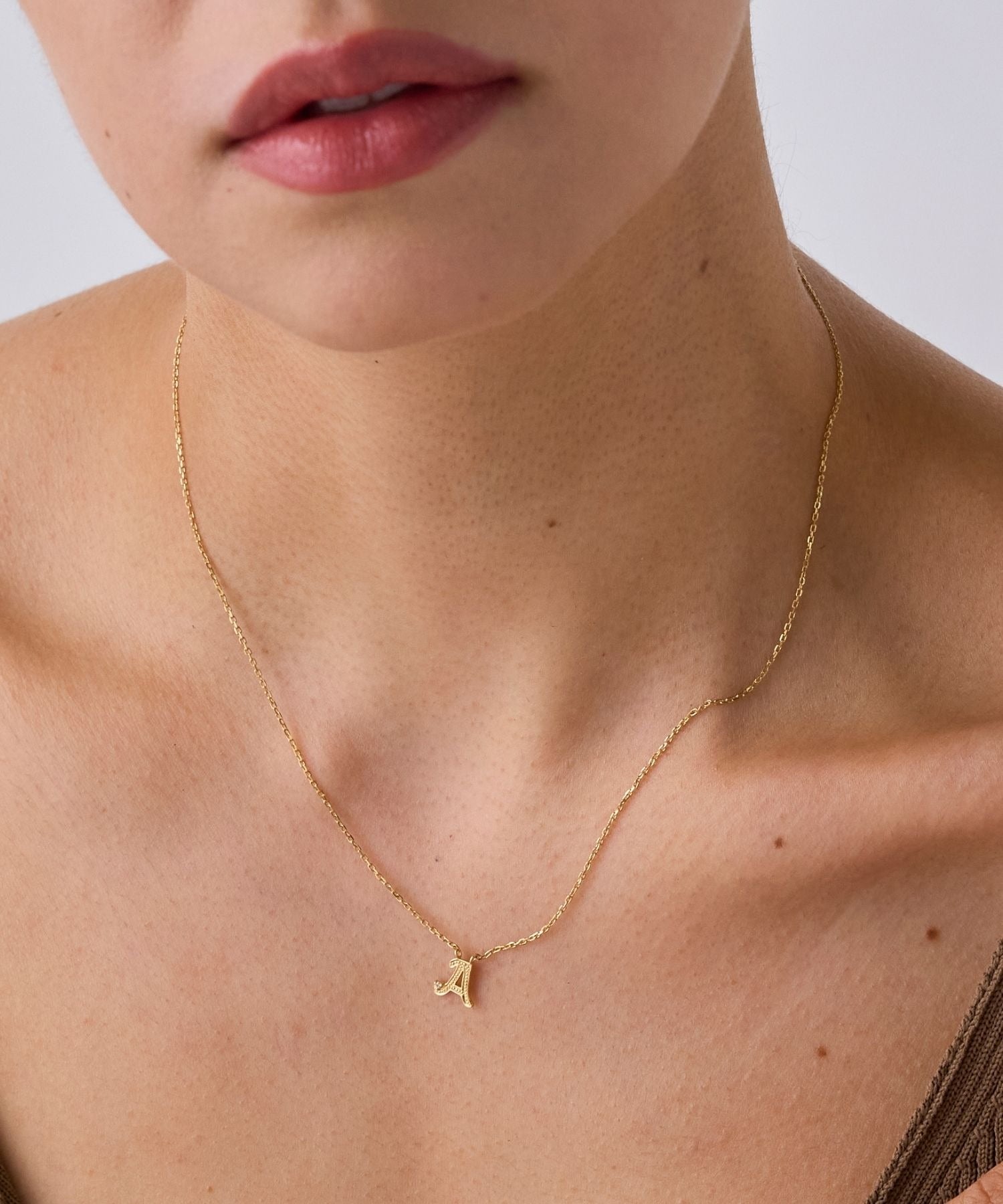 JUPITER/ジュピター assert イニシャルネックレス|ダイヤモンド|ディア