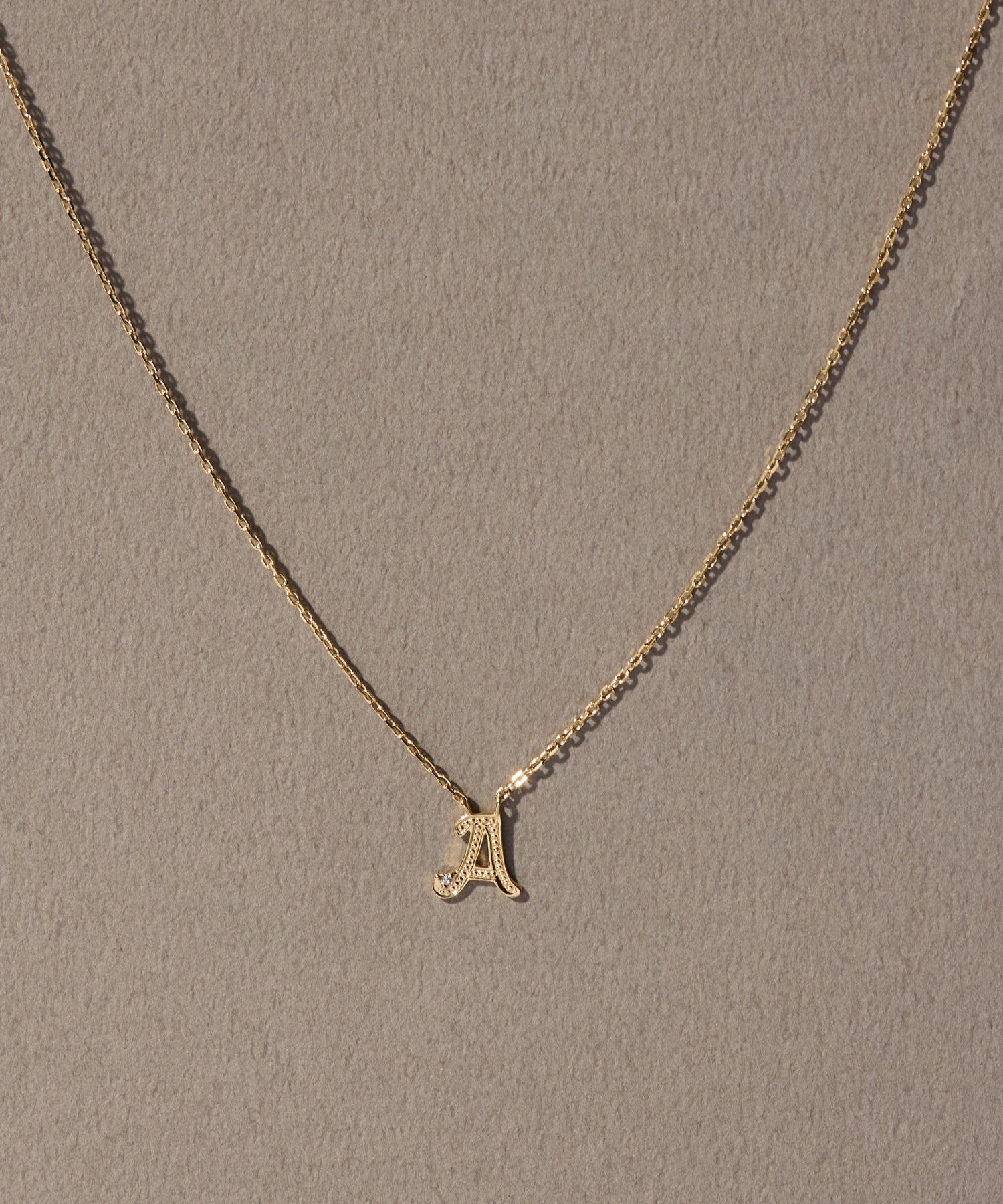 JUPITER/ジュピター assert イニシャルネックレス|ダイヤモンド|ディア