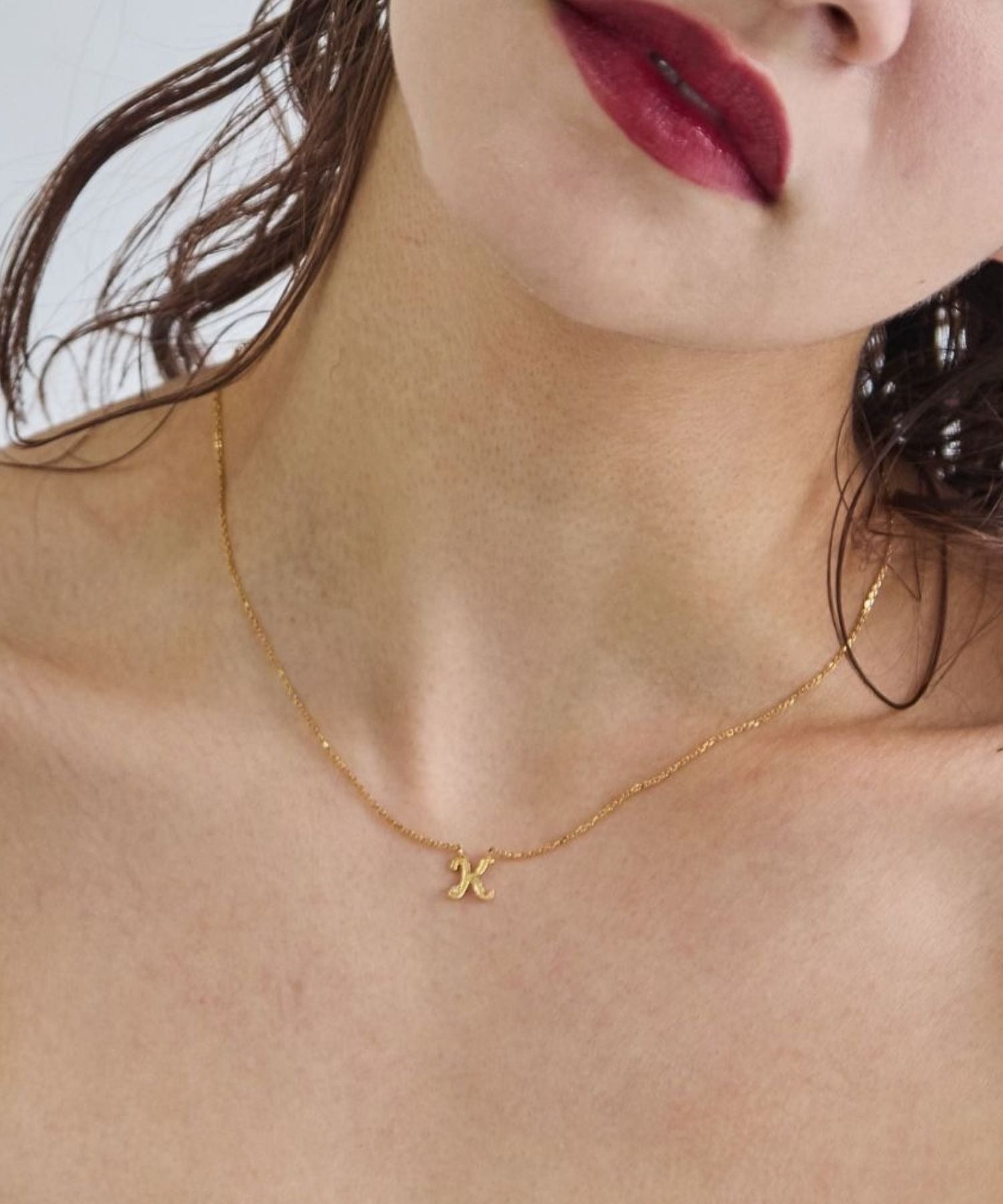 JUPITER/ジュピター assert イニシャルネックレス|ダイヤモンド|ディア