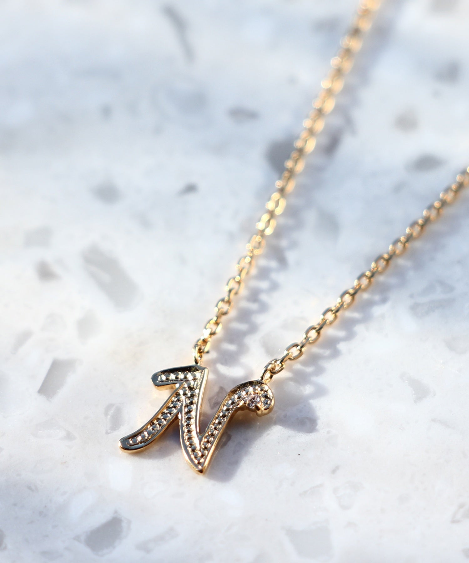 JUPITER/ジュピター assert イニシャルネックレス|ダイヤモンド|ディア