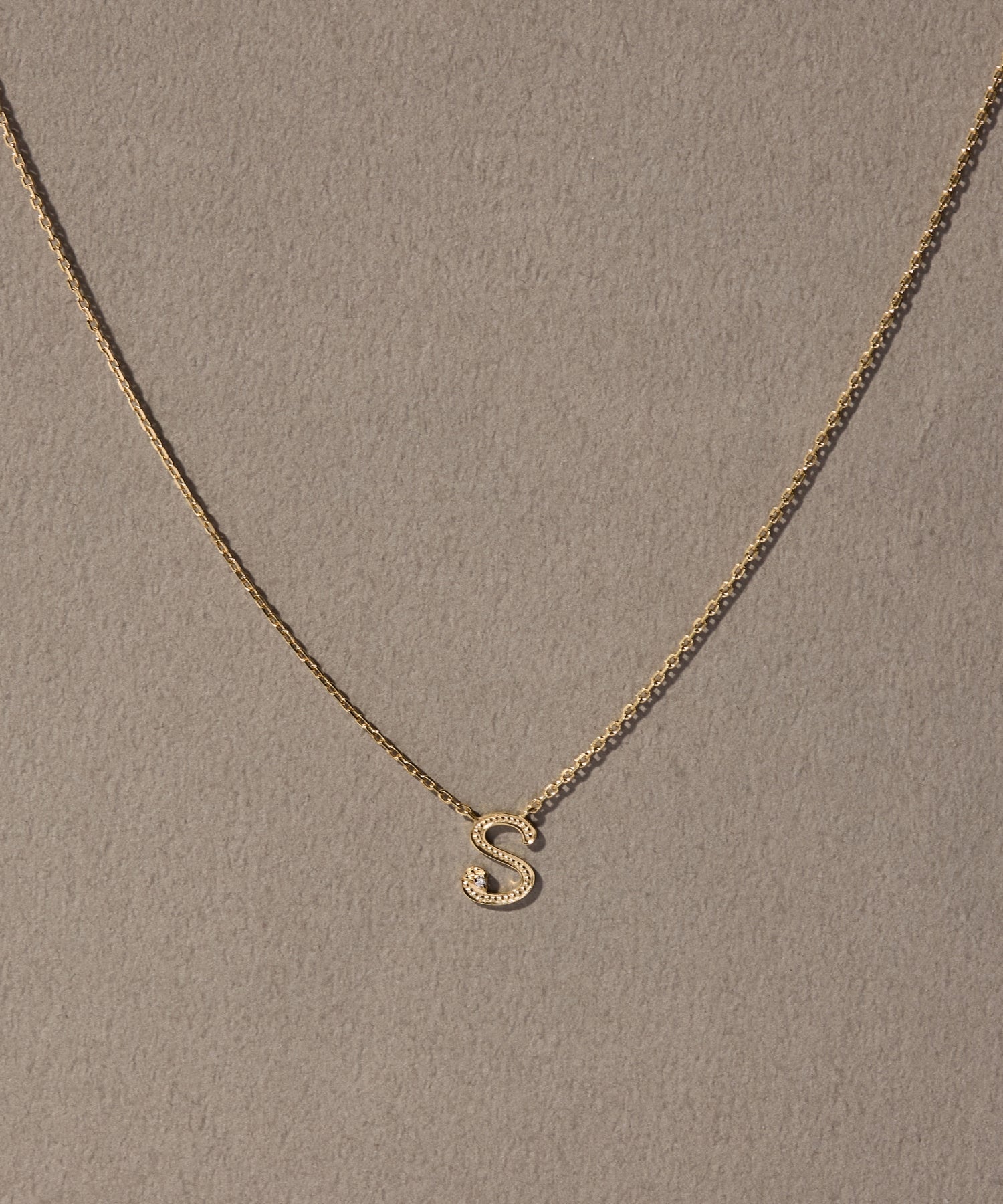 JUPITER/ジュピター assert イニシャルネックレス|ダイヤモンド|ディア