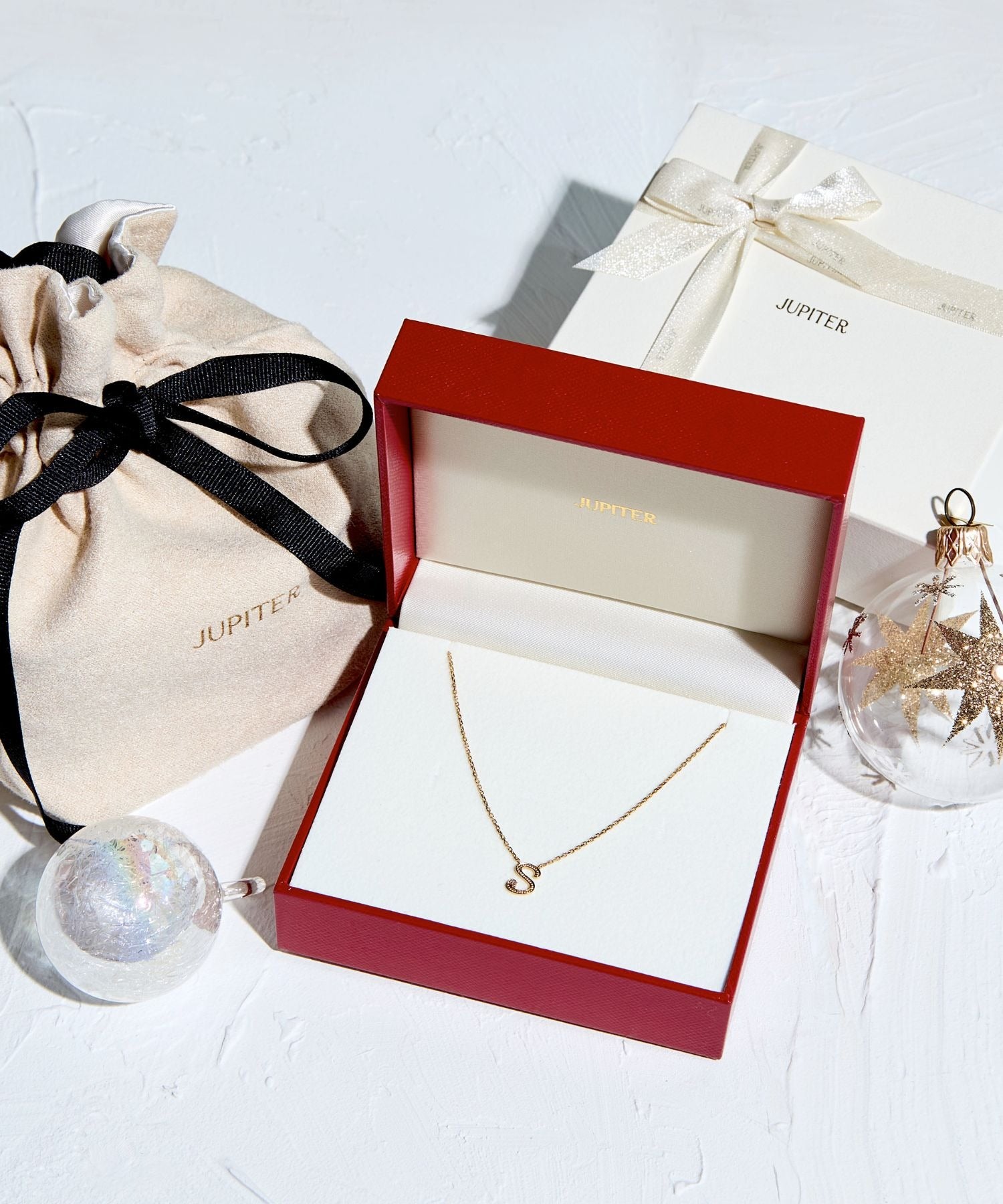 JUPITER/ジュピター assert イニシャルネックレス|ダイヤモンド|ディア