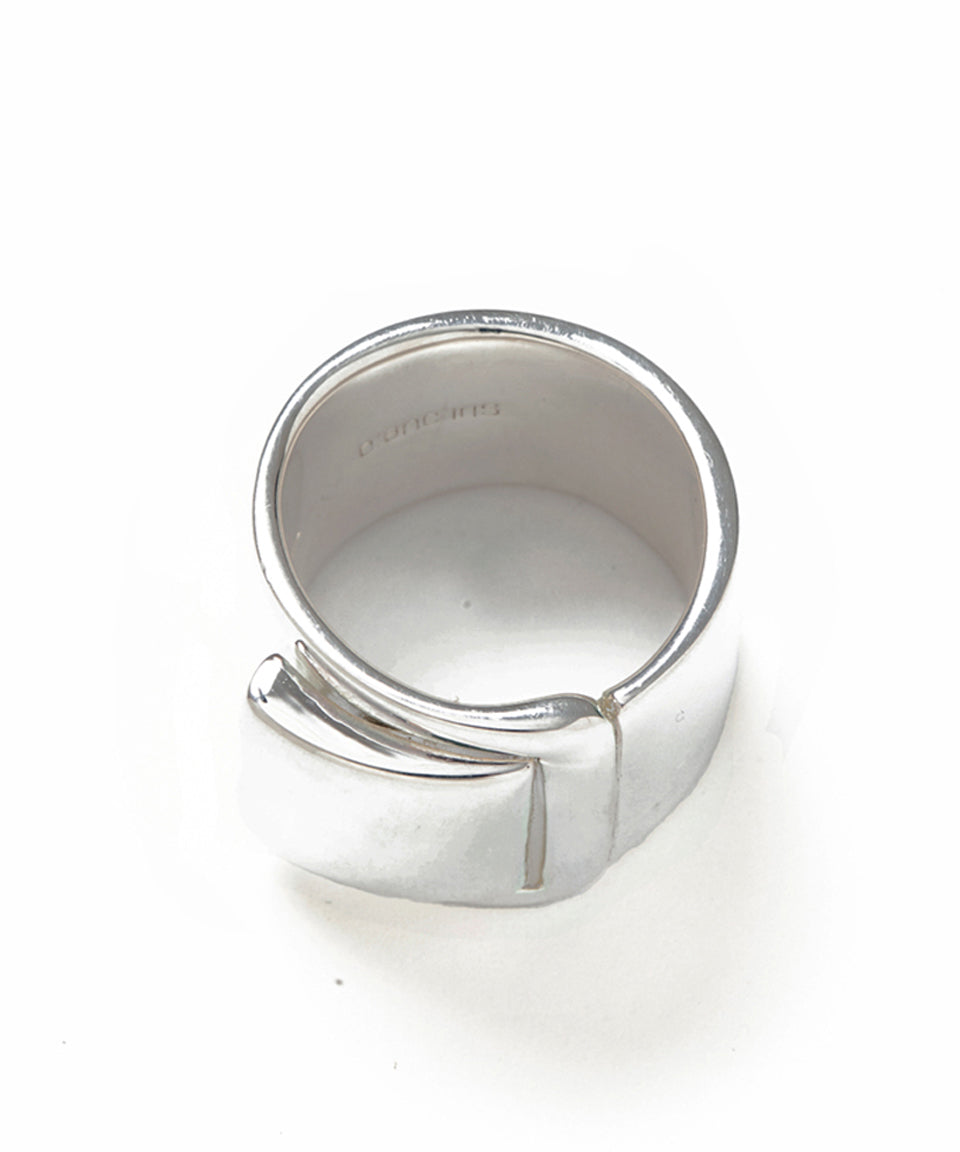 blanc iris/ブランイリス fold ring(SV) | リング | シルバー | ディア