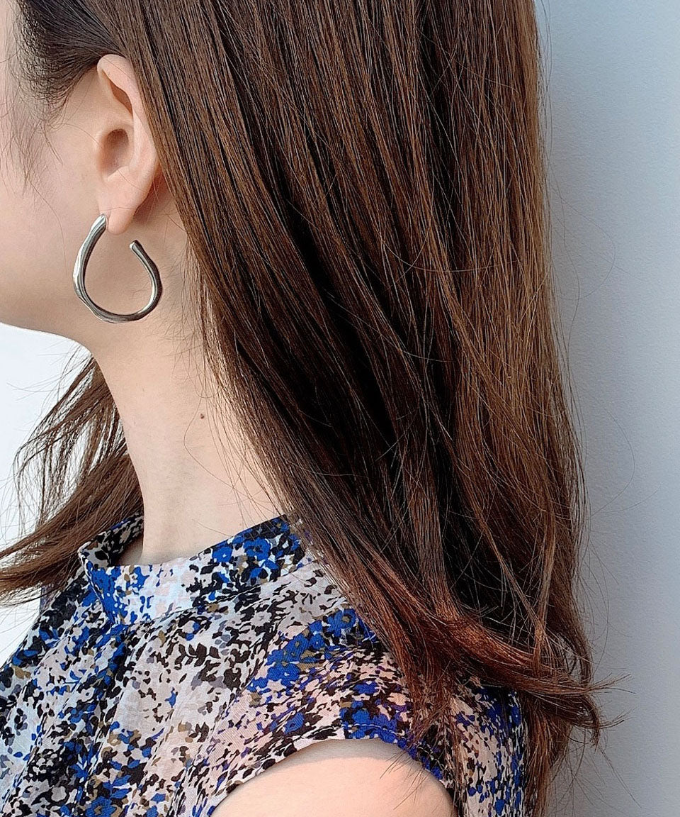 blanc iris/ブランイリス flare pierce(SV) | ピアス | シルバー