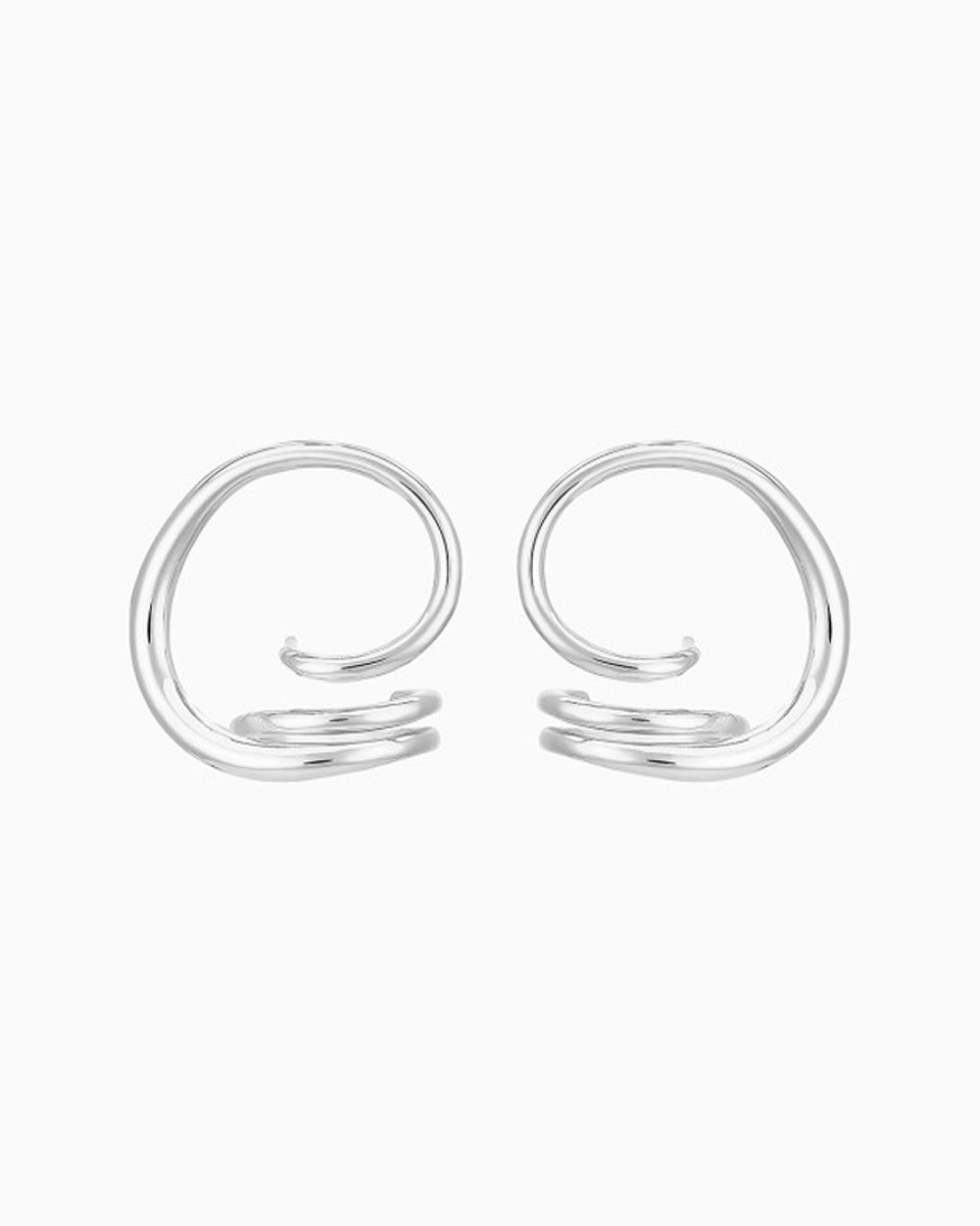 Charlotte Chesnais/シャルロット・シェネ Round trip earrings(SV