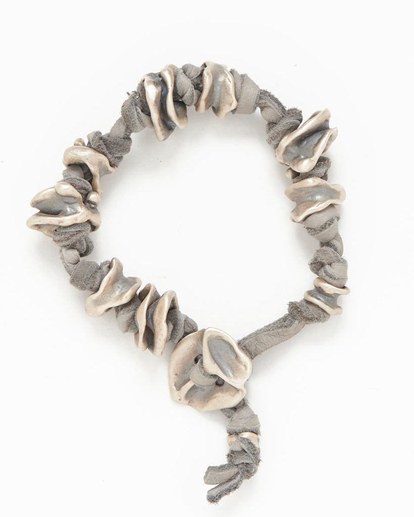 Knotted Totem Bracelet SS with Grey/Lode-Dearium(ディアリウム)