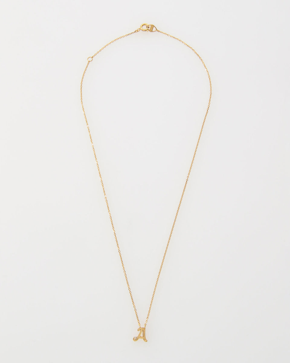 JUPITER/ジュピター assert イニシャルネックレス|ダイヤモンド